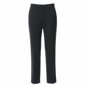 Nells Nelson Wool Silk Pants‎ | Grey | Mid-Rise | Patch Pockets | Size L | $920